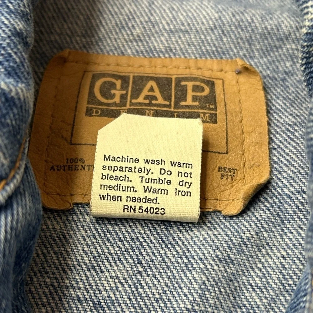 GAP Vintage Blue Denim Jacket
